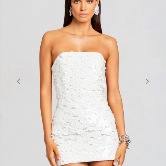 RETROFETE NOLIA SEQUIN EMBELLISHED DRESS - Picture 3 of 8